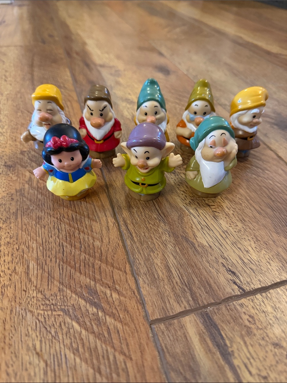 Little People Snow White 7 Dwarfs Fisher Price
